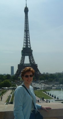 With the Eiffel Tower